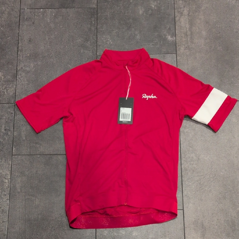 NEW Rapha Core Cycling Jersey Size L Red
